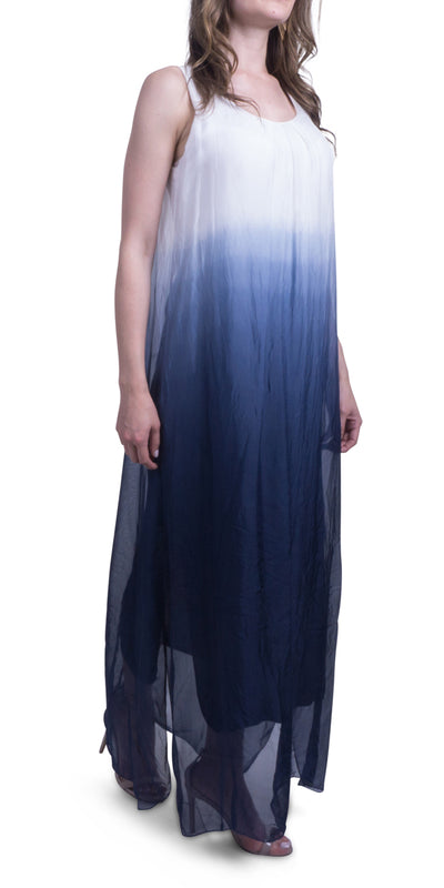 Maxi Dress with Ombre Dye - Shop at Zia -- 