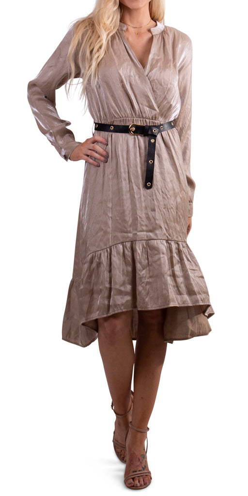 Long Sleeved High-Low Dress – Shop at Zia