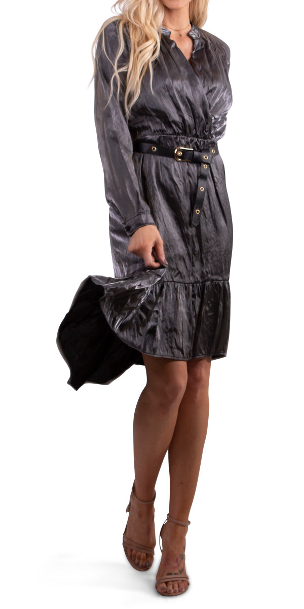 Long Sleeved High-Low Dress – Shop at Zia