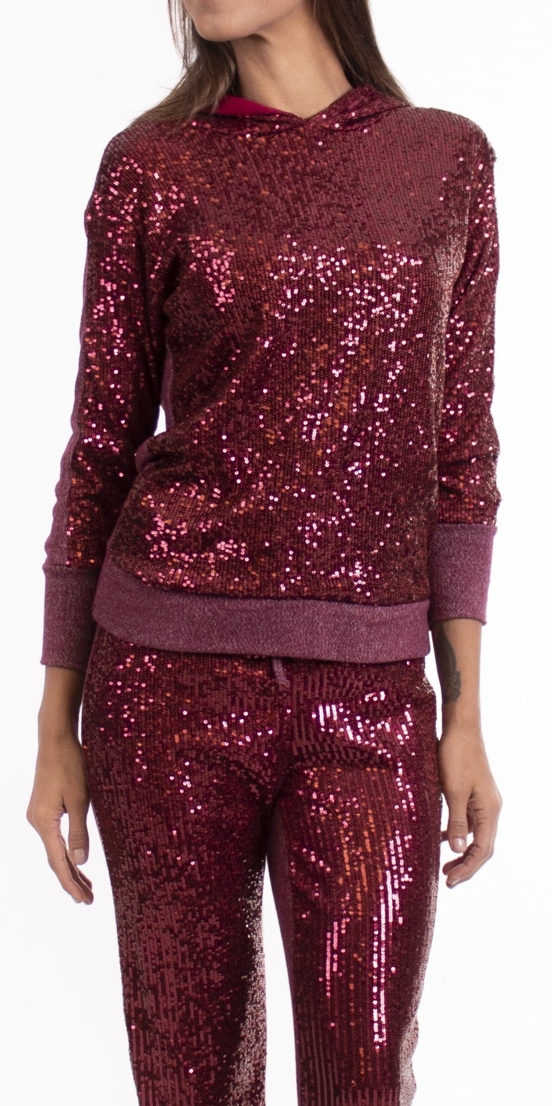 MASU SEQUINS HOODIE 46 スパンコール masu_24_25_fw_LOOK_Small_0028_